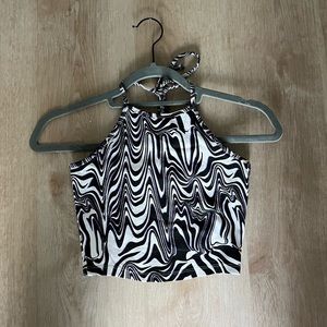 PSYCHEDELIC BACKLESS TANK